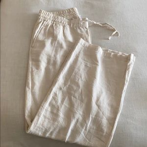 Women’s Linen Drawstring Pants